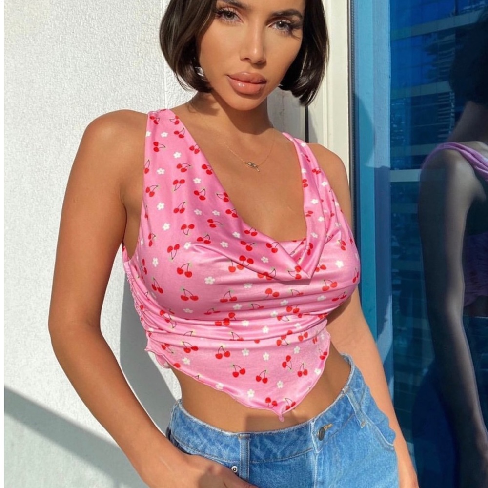 Tiger Mist Eileen Top Pink